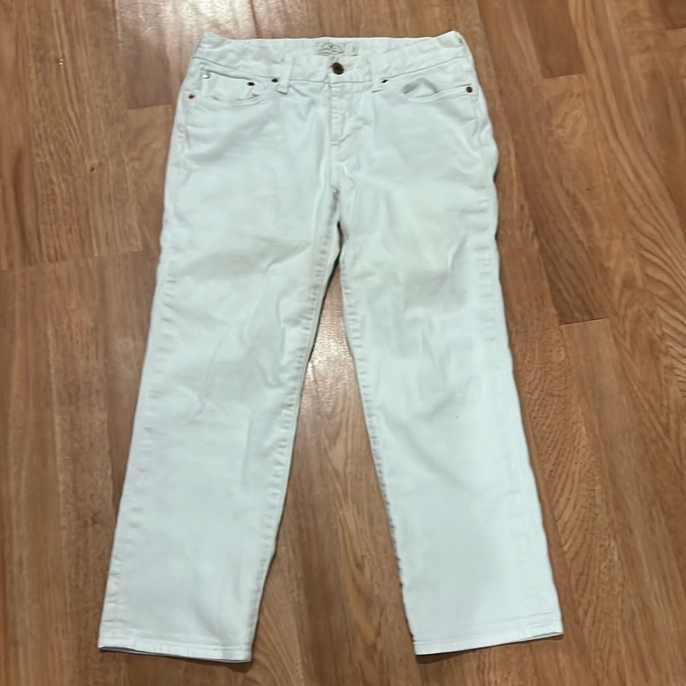 Lucky Brand Pearl Sweet Jean Crop Jeans Sz 4/27